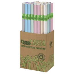 Rotolo carta regalo perlage 70cmx200m — 100022 | Ecotempo