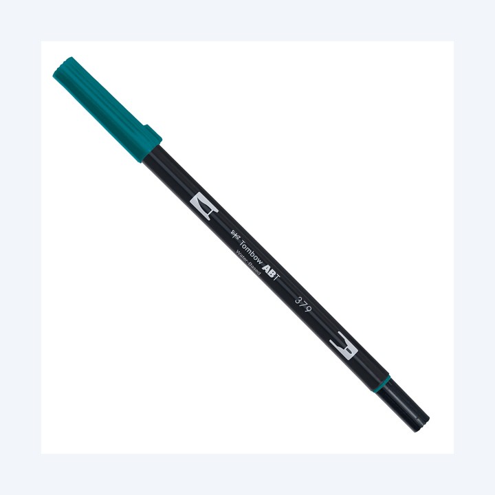 Pennarello Dual Brush 379 jade green Tombow | Ecotempo