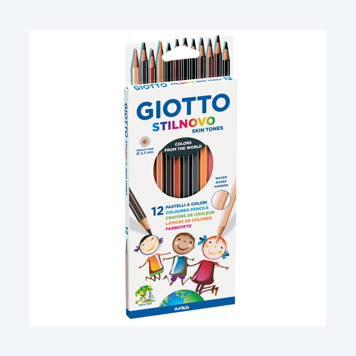 Pastelli colorati Stilnovo skin tones — 100060 | Ecotempo