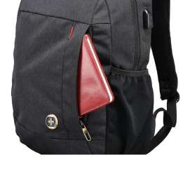 Zaino per pc Arbon notebook 15,6 grigio — 100091 | Ecotempo