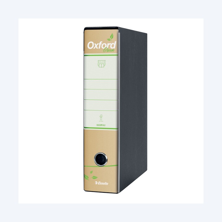 Registratore Oxford Green G85 dorso 8 — 100128 | Ecotempo