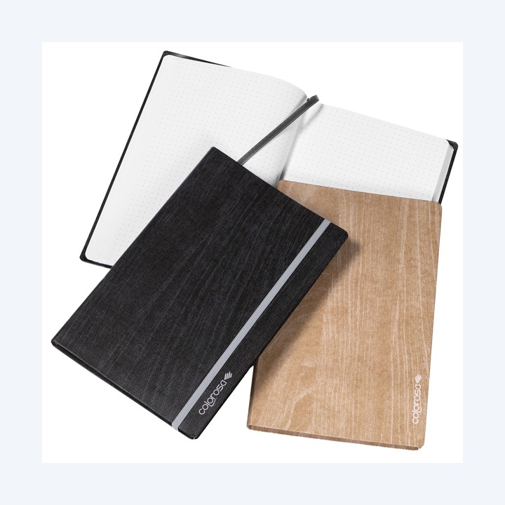 Taccuino Colorosa Wood copertina — 100132 | Ecotempo