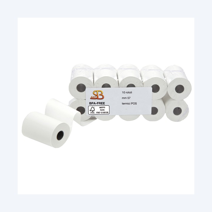 SABACART Rotolo per POS e carta di — 100149 | Ecotempo