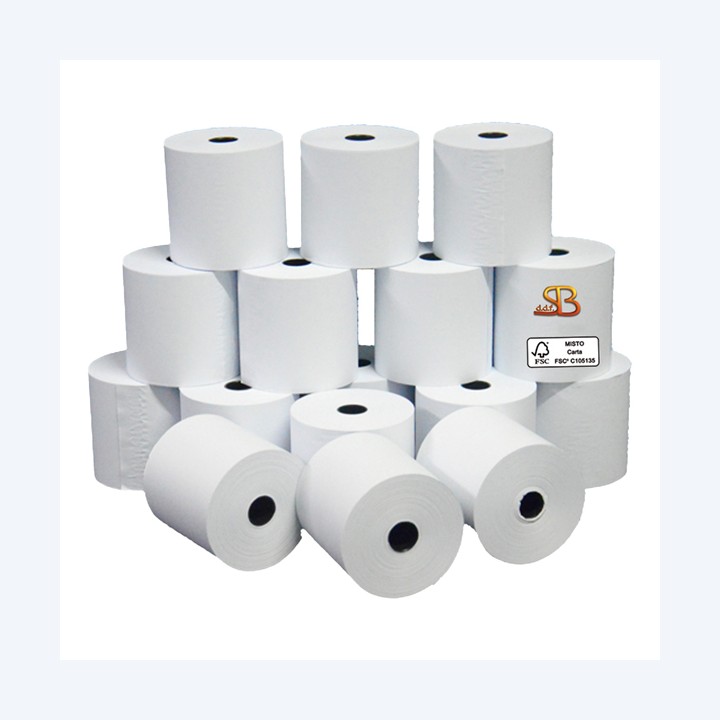 Rotolo registratore cassa 57,5 mm x 20 — 100167 | Ecotempo