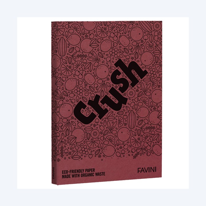 Carta Crush A4 250 gr ciliegia Favini conf. 50 fogli | Ecotempo