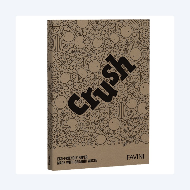Carta Crush A4 250 gr nocciola Favini conf. 50 fogli | Ecotempo