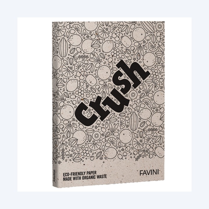 Carta Crush A4 250 gr cacao Favini conf. 50 fogli | Ecotempo