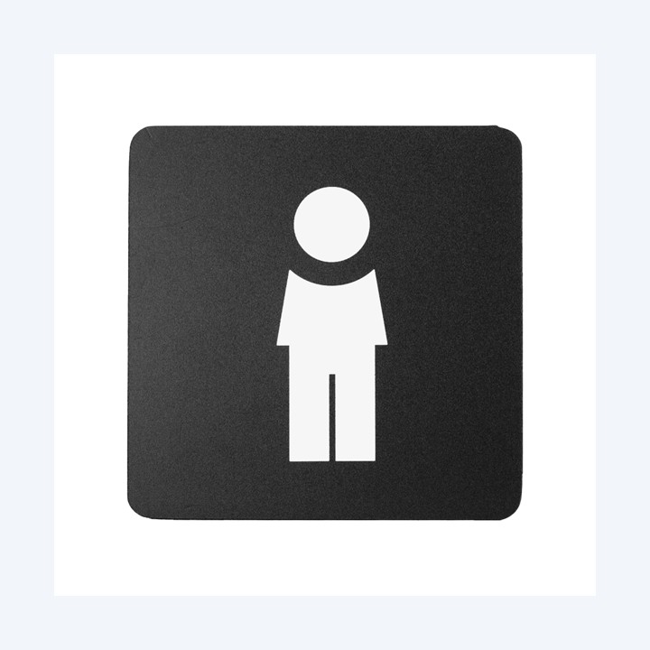 Pittogramma adesivo toilette uomo 16 x — 100486 | Ecotempo