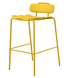 Sgabello Lemon Giallo Unisit | Ecotempo