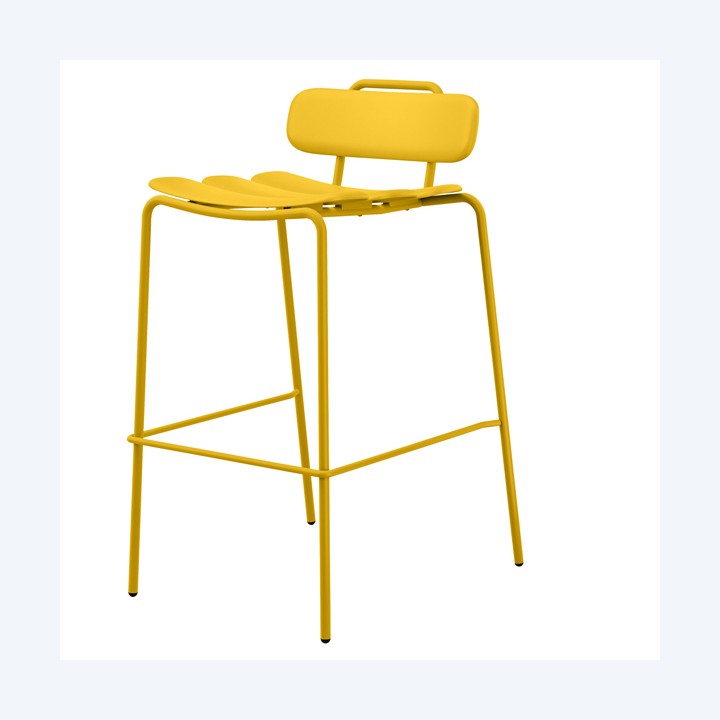 Sgabello Lemon Giallo Unisit | Ecotempo