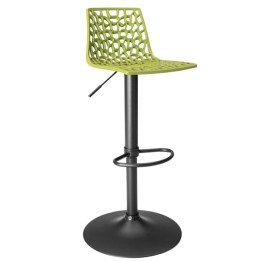 Sgabello Spider Gas Nero opaco/verde anice Grandsoleil | Ecotempo