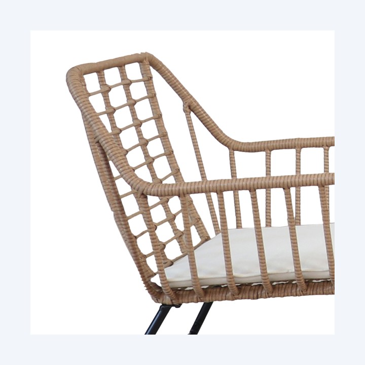 Salotto Cebu polyrattan naturale Garden — 100656 | Ecotempo