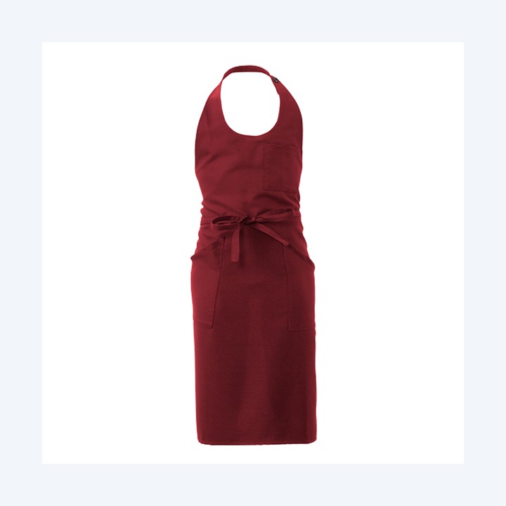 Grembiule Capri unisex taglia unica bordeaux Giblor's | Ecotempo