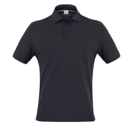 Polo Jeff da uomo manica corta taglia L nero Giblor's | Ecotempo