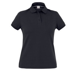 Polo Susan da donna manica corta taglia M nero Giblor's | Ecotempo