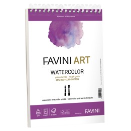 Album spiralato Watercolor A4 300 gr 20 — 100778 | Ecotempo