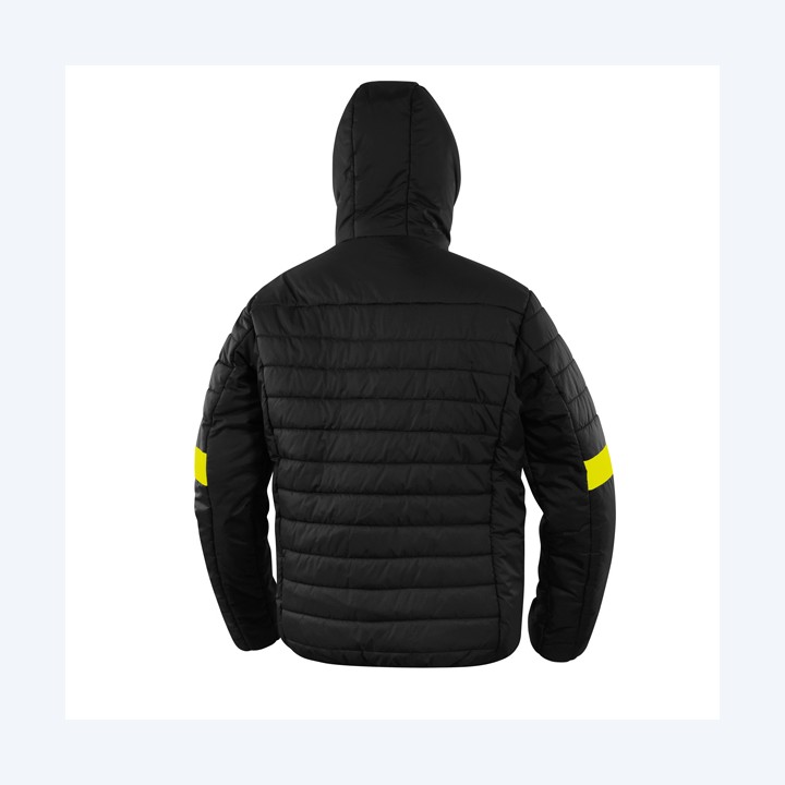 Piumino imbottito Bloom taglia XL nero/giallo Deltaplus | Ecotempo