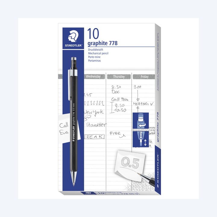Portamine Grafite 778 mina 0,5 mm fusto — 101096 | Ecotempo