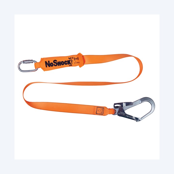 Assorbitore di energia con gancio 2 m arancio Deltaplus | Ecotempo
