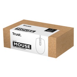 Mouse ottico con filo TM_101 Eco nero Trust | Ecotempo