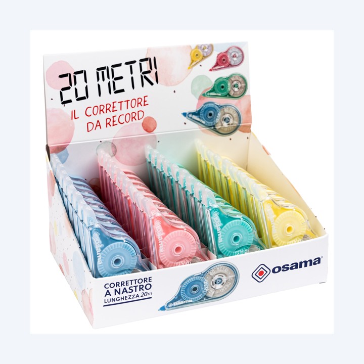 Correttore a nastro 20 Metri 5 mm x 20 — 101377 | Ecotempo
