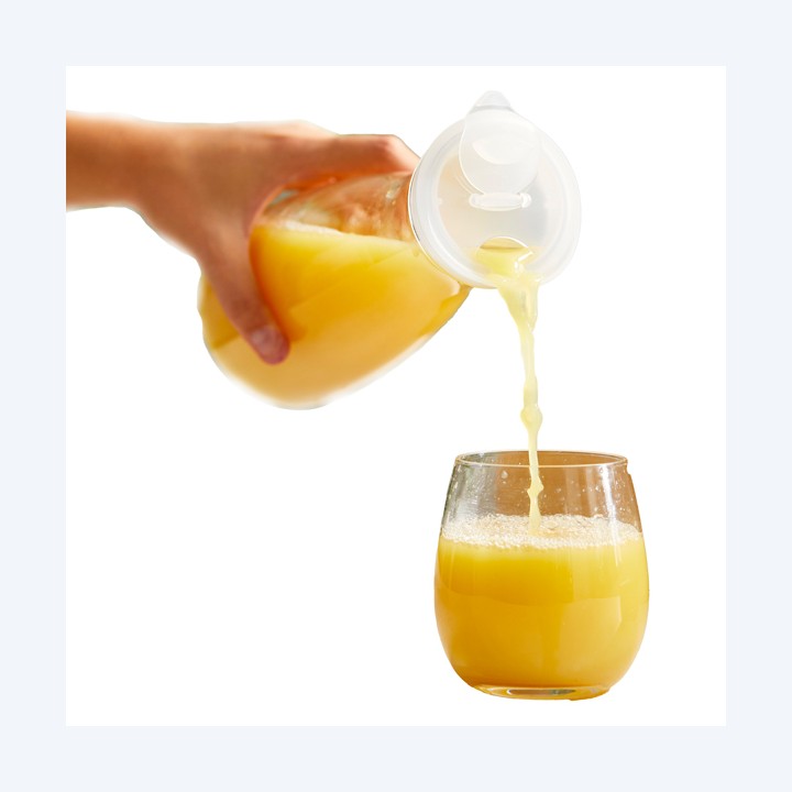 Caraffa con tappo 1L metacrilato trasparente Leone | Ecotempo