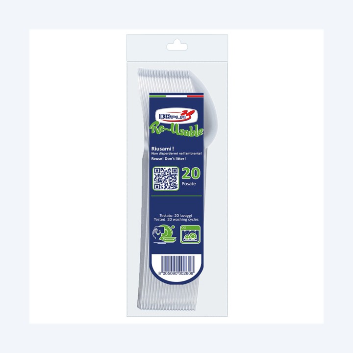 Cucchiaio compact Reuse -18 cm PS — 101496 | Ecotempo