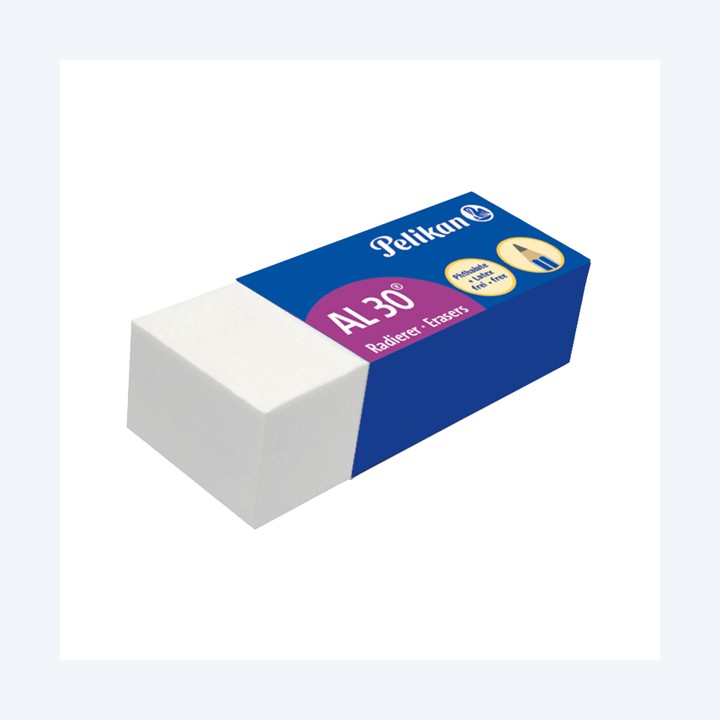 Gomma AL30 bianca per matita Pelikan conf. 30 pezzi | Ecotempo