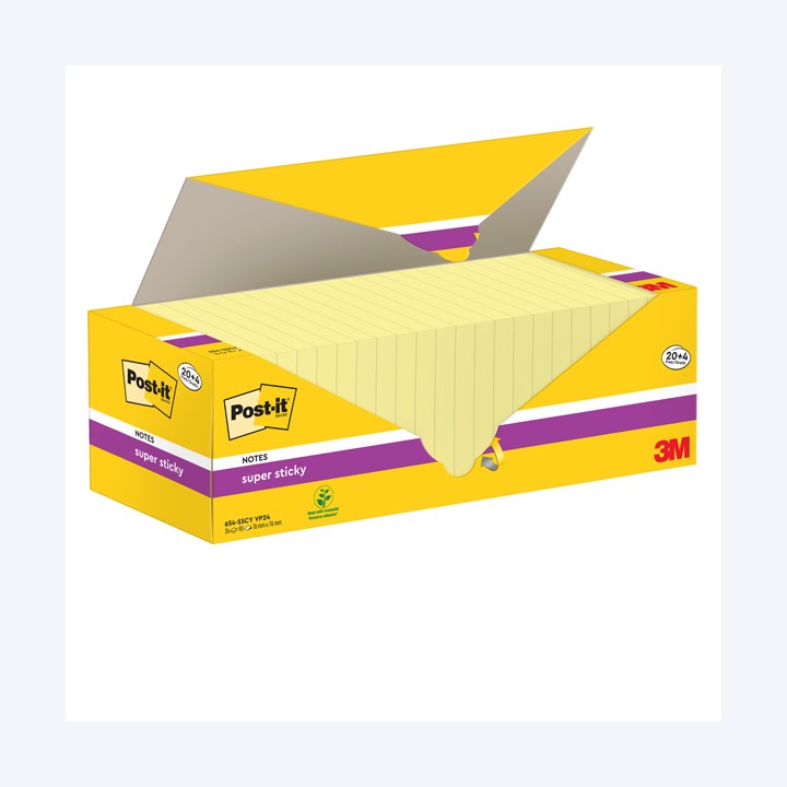 Blocco foglietti Post-it Super Sticky — 101853 | Ecotempo