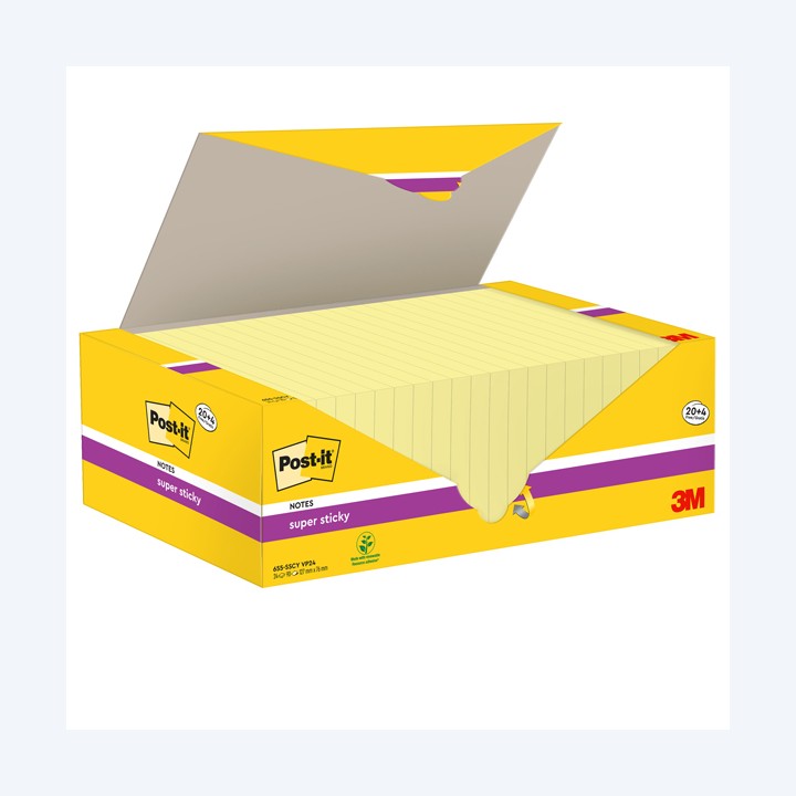 Blocco foglietti Post-it Super Sticky — 101854 | Ecotempo
