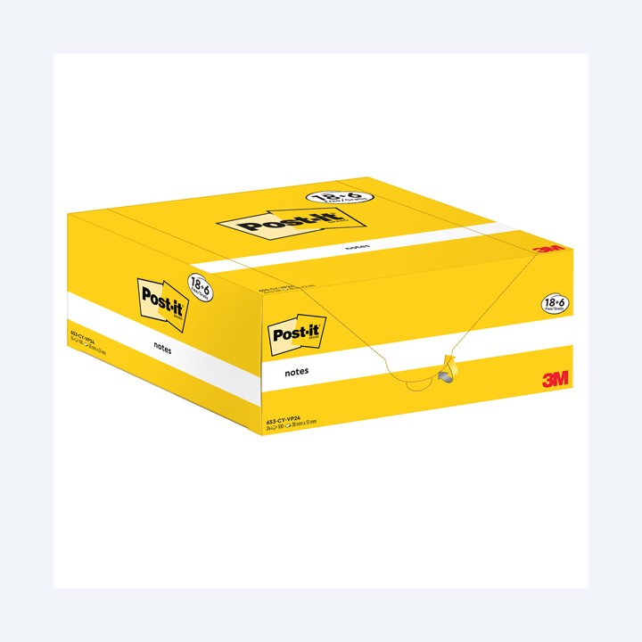 Blocco foglietti Post-it Notes — 101855 | Ecotempo