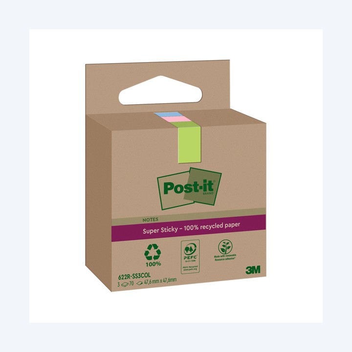 Blocco foglietti Post-it SuperSticky — 101864 | Ecotempo