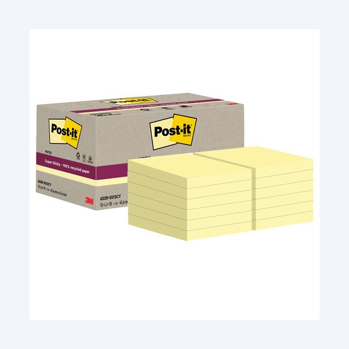 Blocco foglietti Post-it SuperSticky — 101865 | Ecotempo