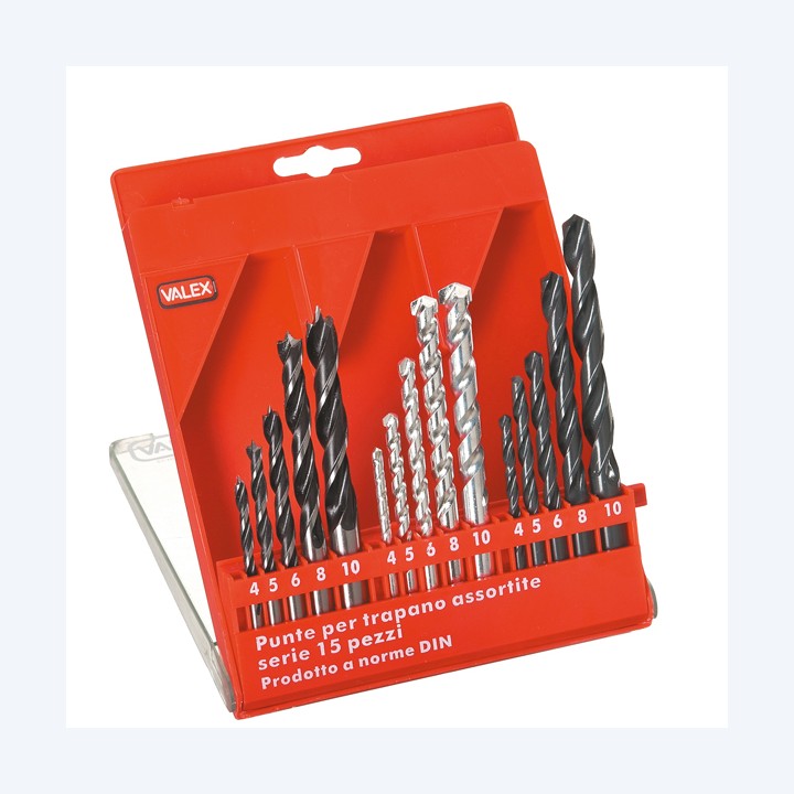 Punte per metallo HSS misure assortite — 101908 | Ecotempo