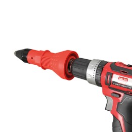 Rivettatrice per avvitatori con 4 teste — 101910 | Ecotempo