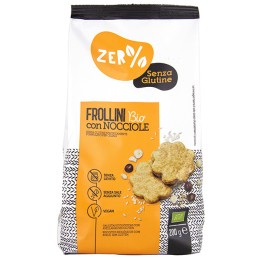 Frollini con nocciole 200 gr Zer%glutine | Ecotempo