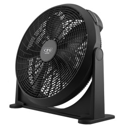 Ventilatore Black Circle 50 da terra e — 102208 | Ecotempo