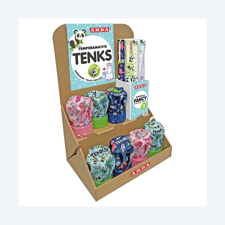TemperamatiteTenks Fancy e Righe 16cm — 102239 | Ecotempo