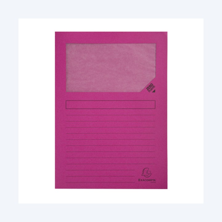 Cartellina a L con finestra Forever — 102334 | Ecotempo