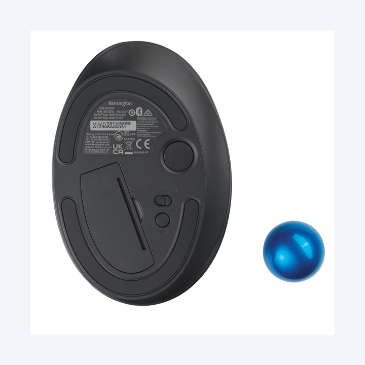 Trackball portatile Pro Fit Ergo TB450 — 102409 | Ecotempo