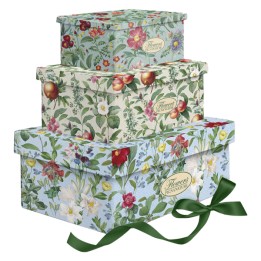 Set scatole regalo fantasia Flowers — 102589 | Ecotempo