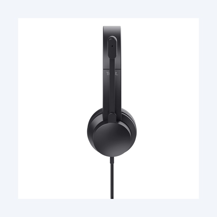 Cuffie USB per PC HS-201 con microfono nero Trust | Ecotempo