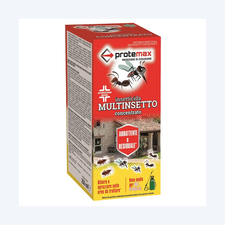 Insetticida multinsetto concentrato 250 ml Protemax | Ecotempo