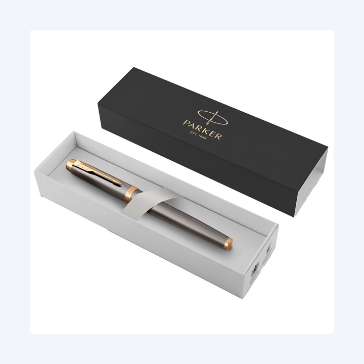 Penna stilografica IM Grey GT punta M grigio Parker | Ecotempo