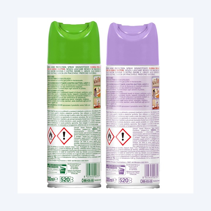 Spray disinfettante virucida lavanda e — 102902 | Ecotempo