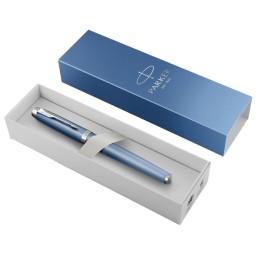 Roller IM Monochrome Rituals Blue punta F blu Parker | Ecotempo