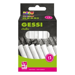 Gessetti tondi ø 10 x 81 mm bianco Deco — 103094 | Ecotempo