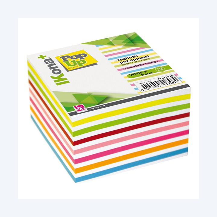 Foglietti Cubo collato su un lato — 103114 | Ecotempo