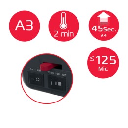 Plastificatrice Home Office 240HS A3 GBC | Ecotempo