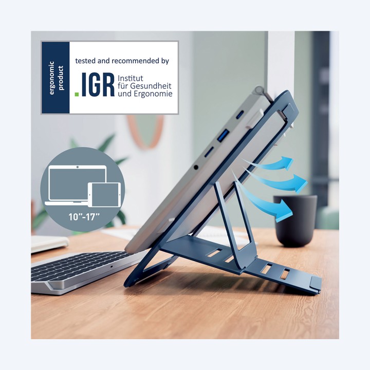 Supporto notebook regolabile — 103565 | Ecotempo